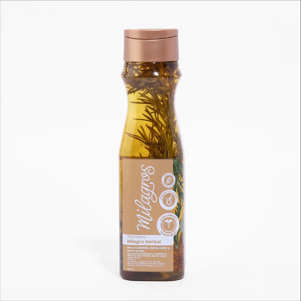 Shampoo Milagro herbal Romero 450ml